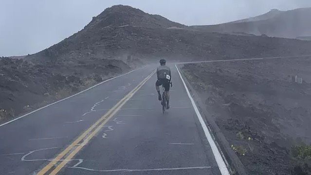 Maui bike tour operators will now be limited in where they can travel on Haleakala Crater Road. (National Park Service)