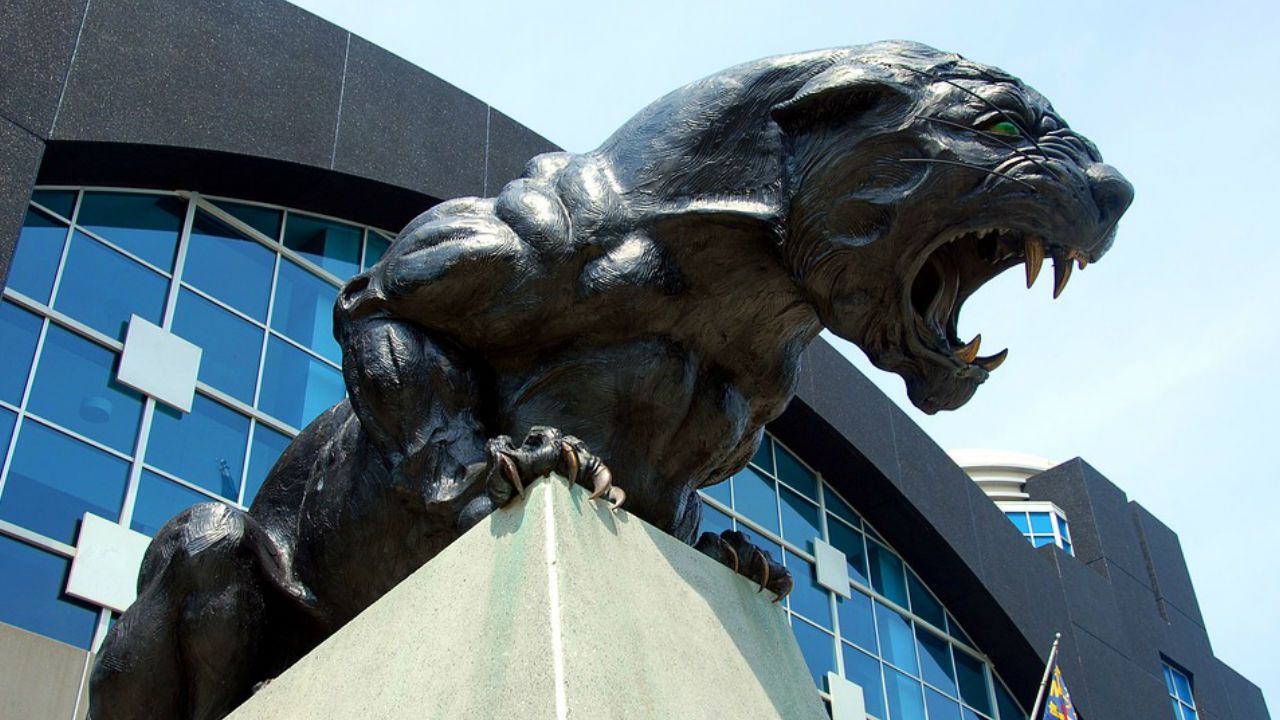 Panthers statue