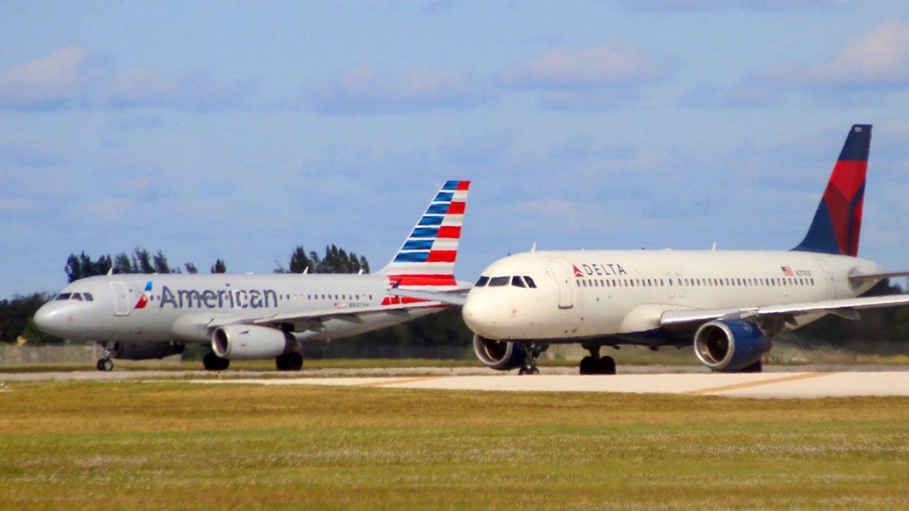 American Airlines and Delta are suspending all flights to China over fears about the spread of the deadly coronavirus. (Greg Angel/Spectrum News)