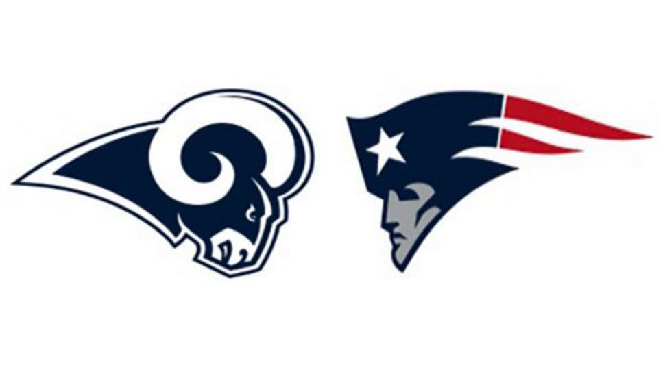 The Los Angeles Rams will take on the New England Patriots on Sunday, February 3. (Courtesy of Disney)