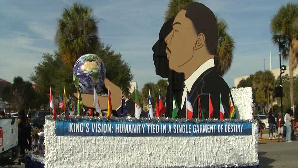 Image from 2019 Martin Luther King Jr. Parade in Downtown Orlando. (Spectrum News)