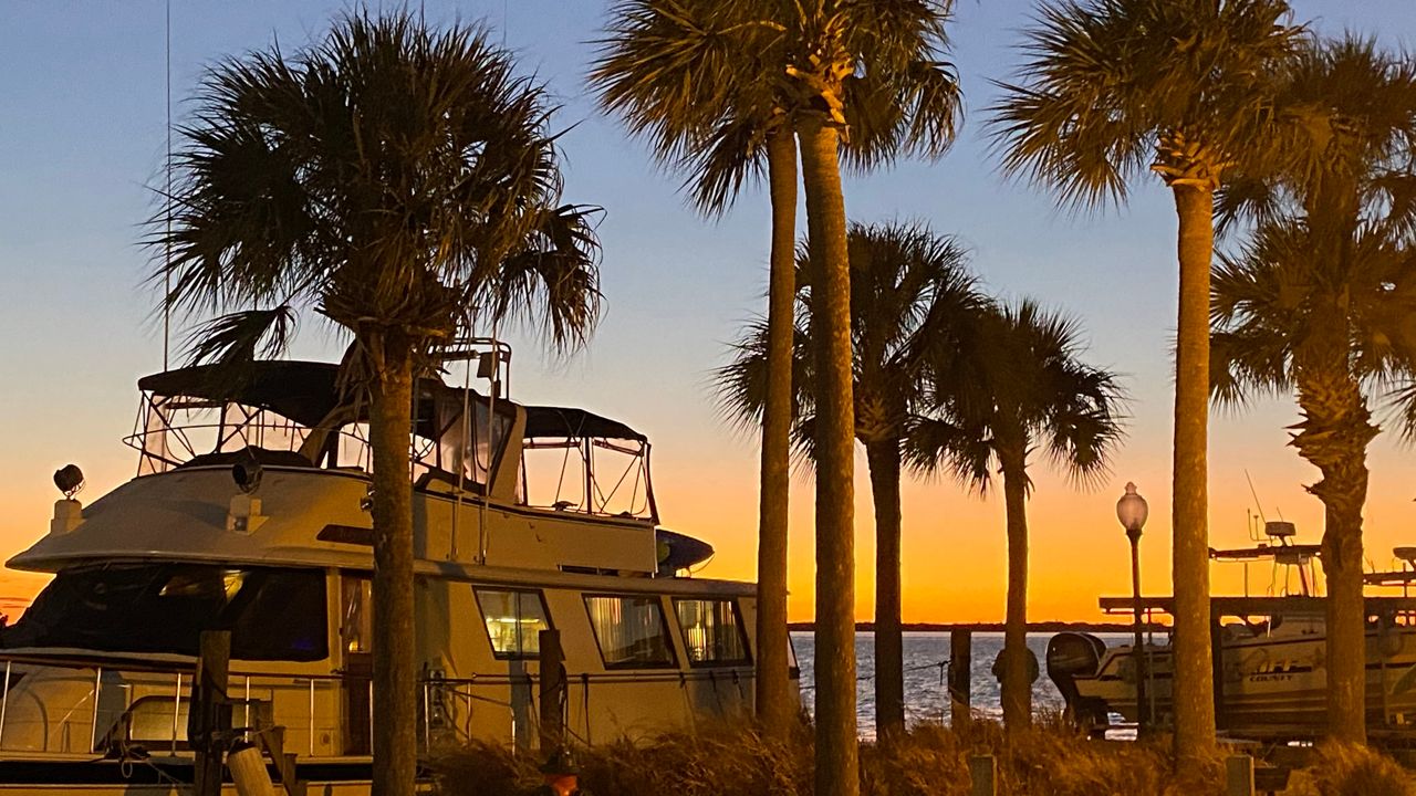 Sent to us with the Spectrum Bay News 9 app: It was a beautiful evening at the Dunedin Marina on Saturday, February 08, 2020. (Photo courtesy of Capt. Scottie, viewer)