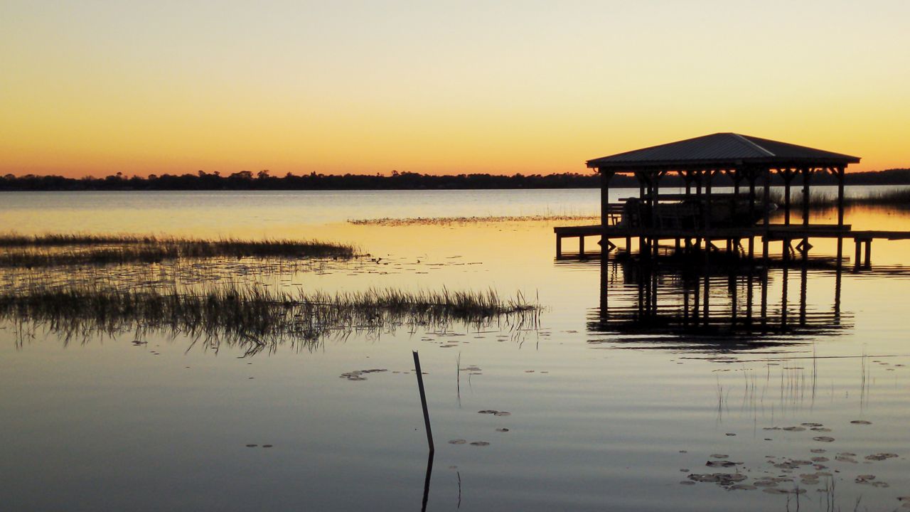 Submitted via the Spectrum News 13 app: A cool breeze was blowing off this lake on Thursday, February 27, 2020. (Photo courtesy of Ruth Anderson, viewer)