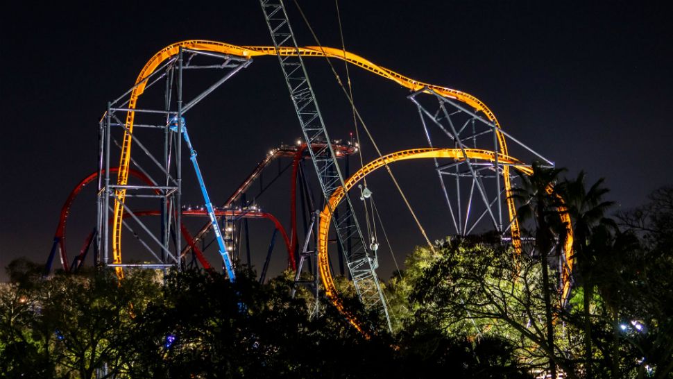 Busch Gardens Finishes Installing Coaster Track For Tigris