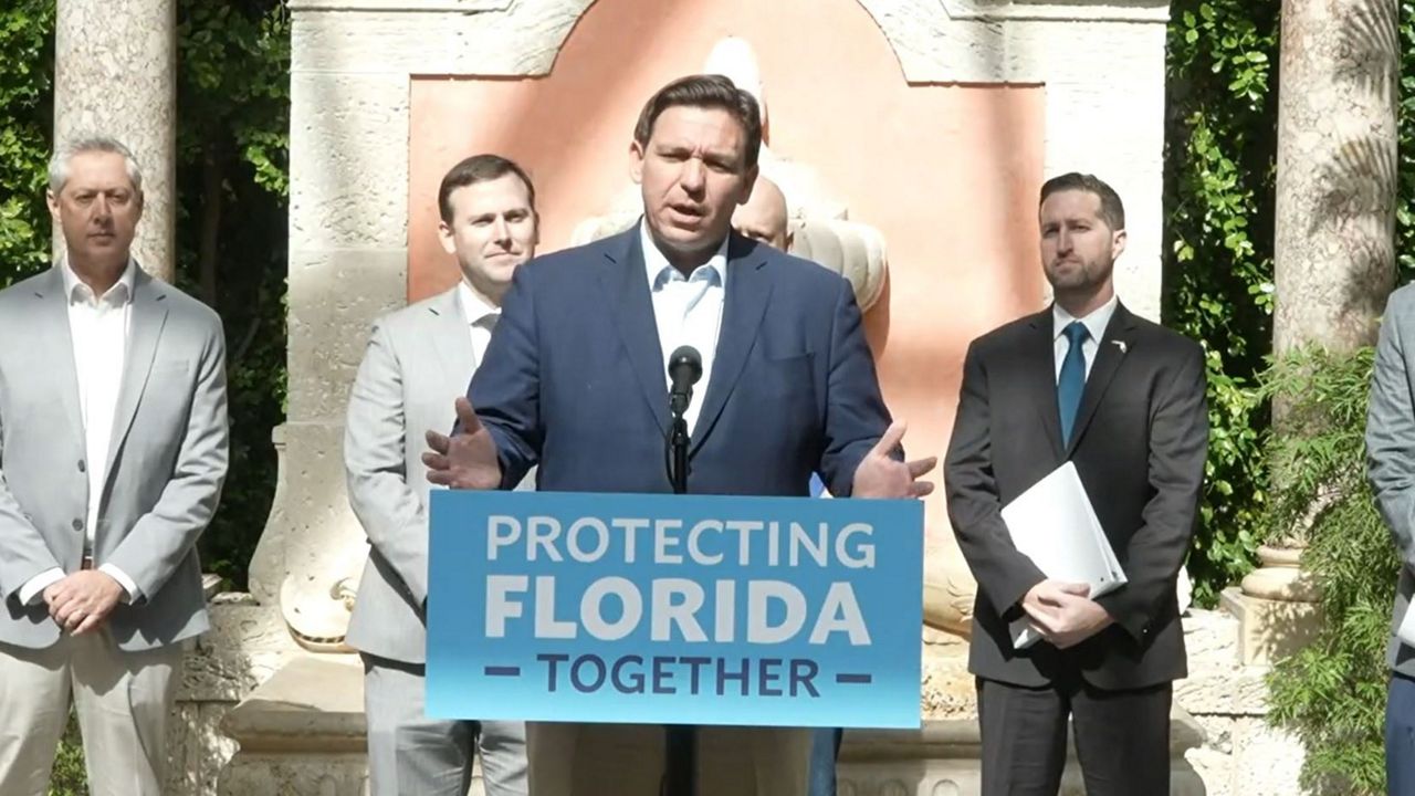 Gov. Ron DeSantis announced Tuesday his plans to award more than $404 million for 113 environmental projects across the state through the Resilient Florida Grant Program.