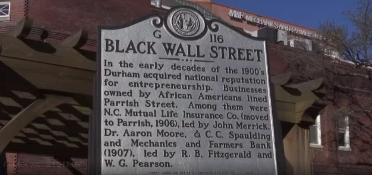 Black History Month Durham’s Black Wall Street (Part 1)