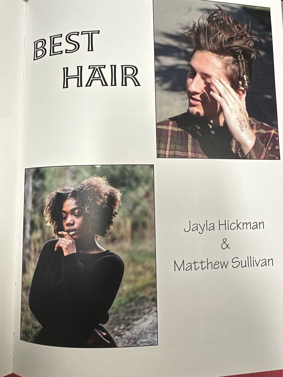 Jaylah Hickmon, now Doechii, in her high school yearbook. (Photo provided by Blake High School)