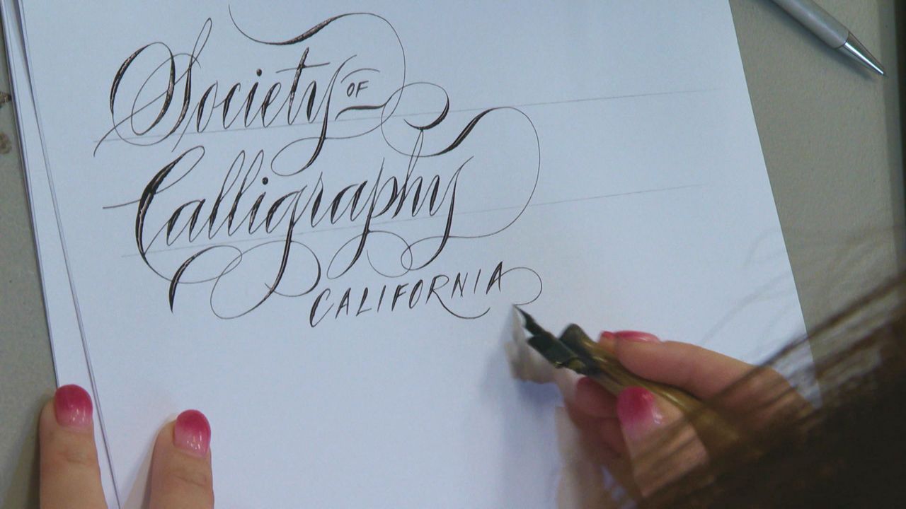 calligraphy writing