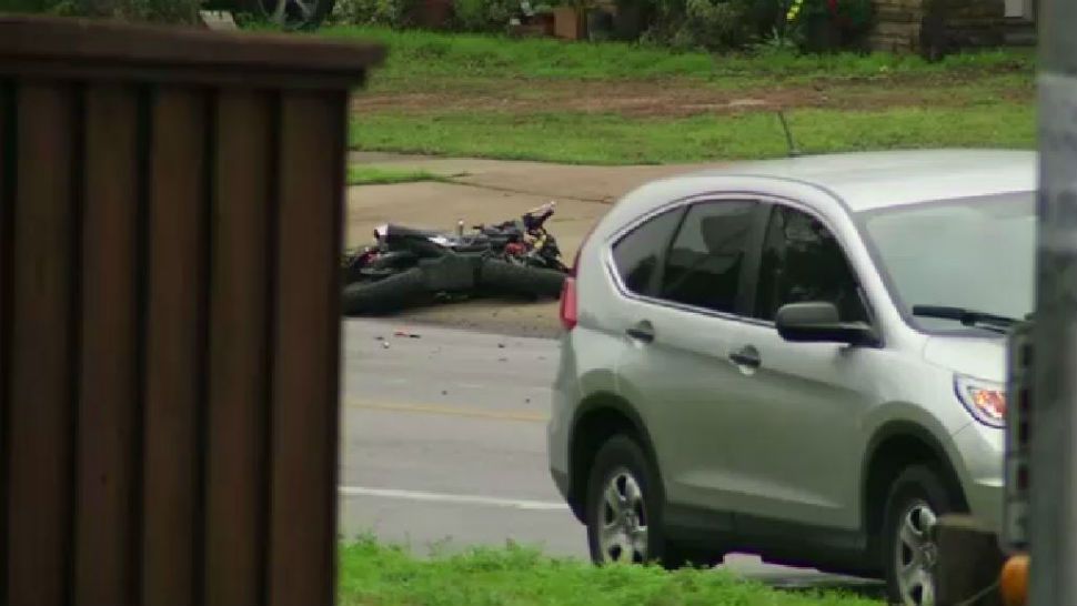 A man was killed in a crash between a motorcycle and a car on 6th Street and Oltorf Street on February 6, 2019. (Spectrum News)