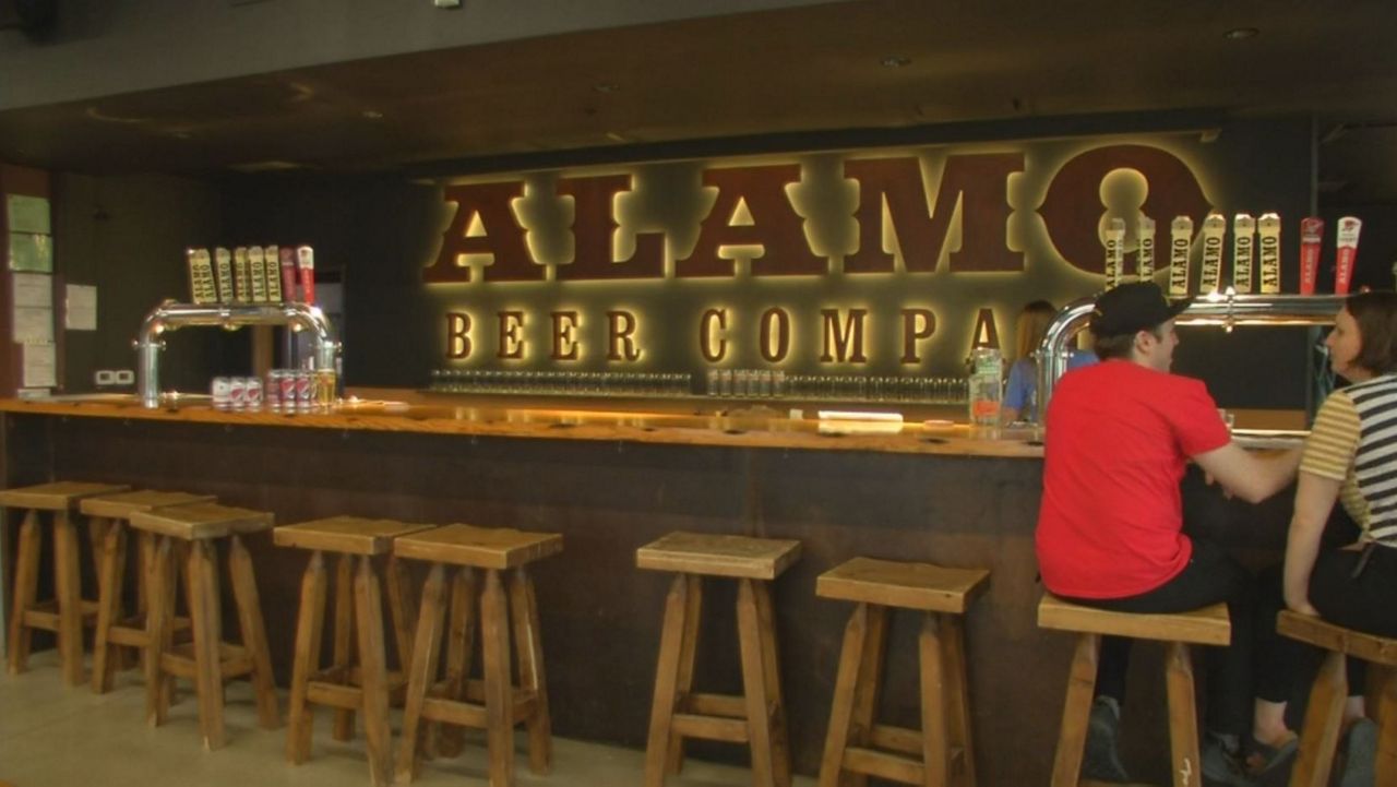 Photo of Alamo Beer Co. (Spectrum News)