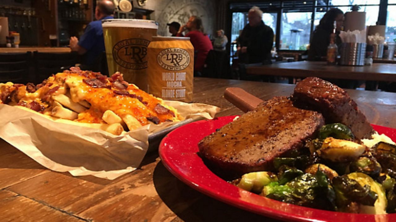 Smokehouse Meatloaf at Legal Remedy Brewing