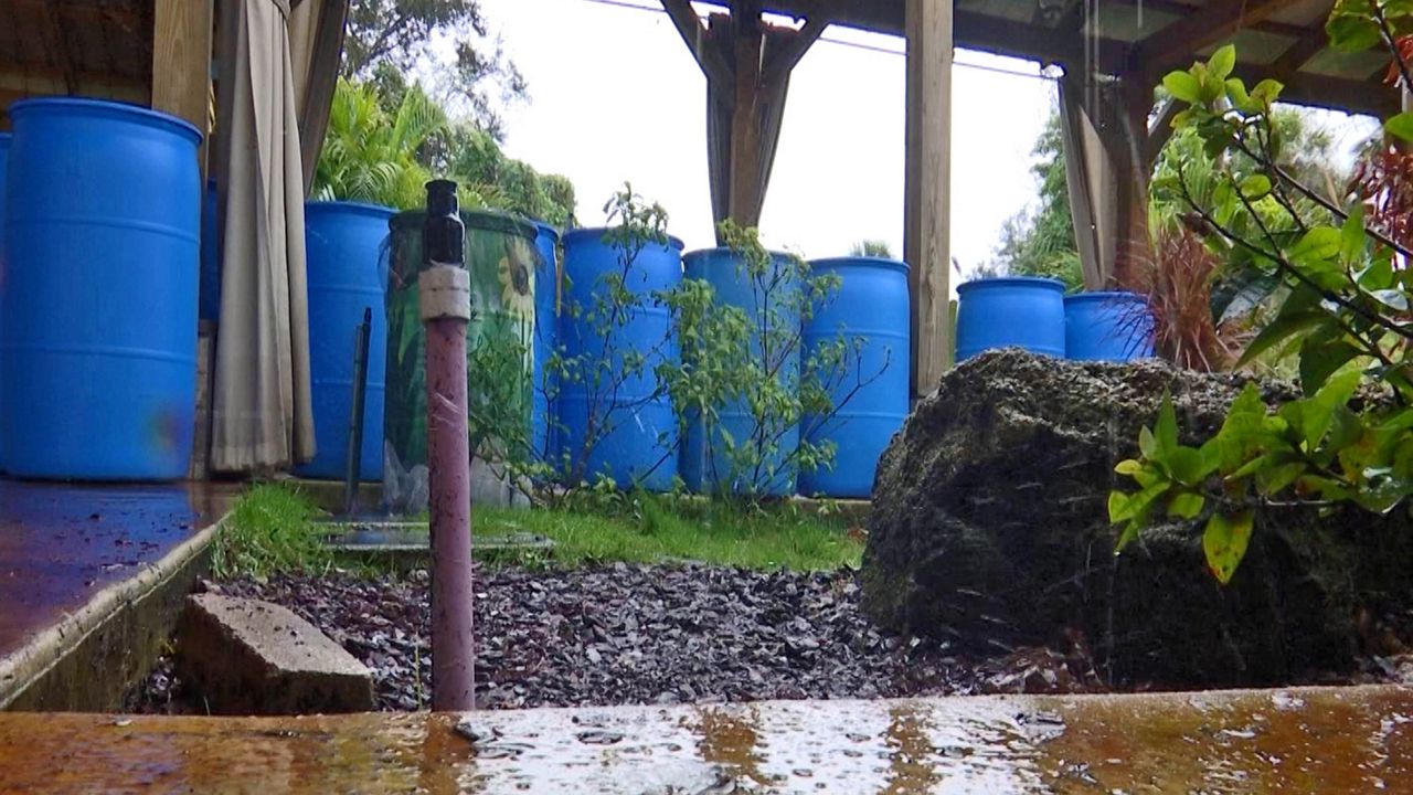 Marine Resources Council hosted the “Lagoon-wise Fertilizer, Grass Clippings, and Rain Barrel Workshop” at Rockledge Gardens in Brevard County. (Krystel Knowles/Spectrum News 13)