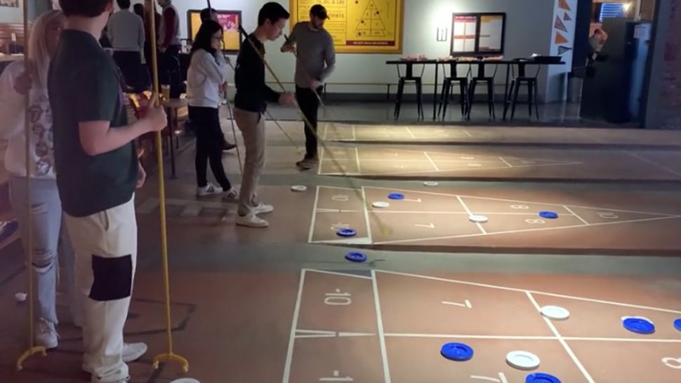 Customers Shuffling in to Cleveland’s YearRound Arena