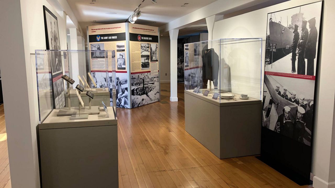 The "Fighting for the Right to Fight: African American Experiences in World War II" exhibit opens Wednesday at Heroes Hall Museum in Costa Mesa, Calif. (Heroes Hall Museum/Carol Singleton)