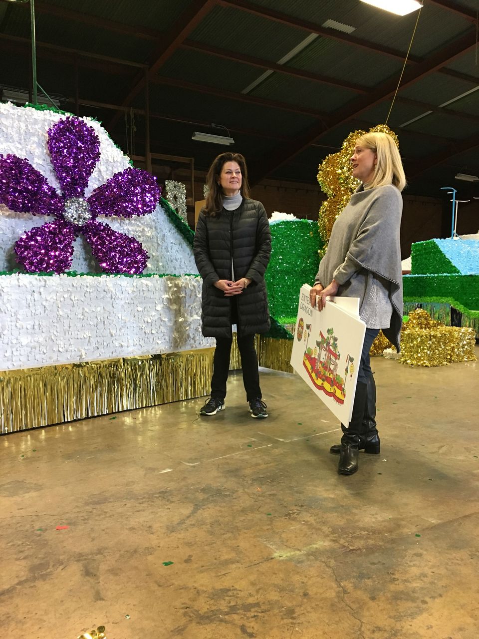 Preparation Begins for Battle of Flowers Parade