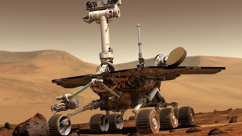 NASA's Mars rover Opportunity. (NASA)