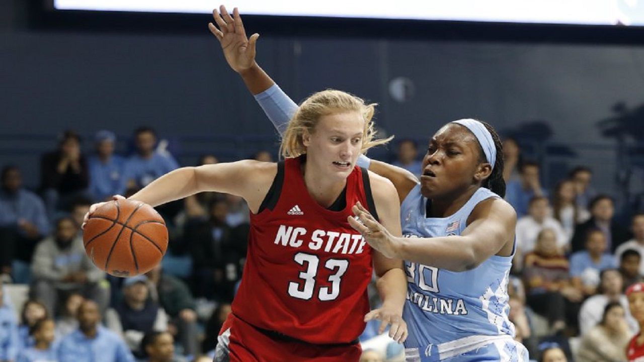 N.C. State star Elissa Cunane