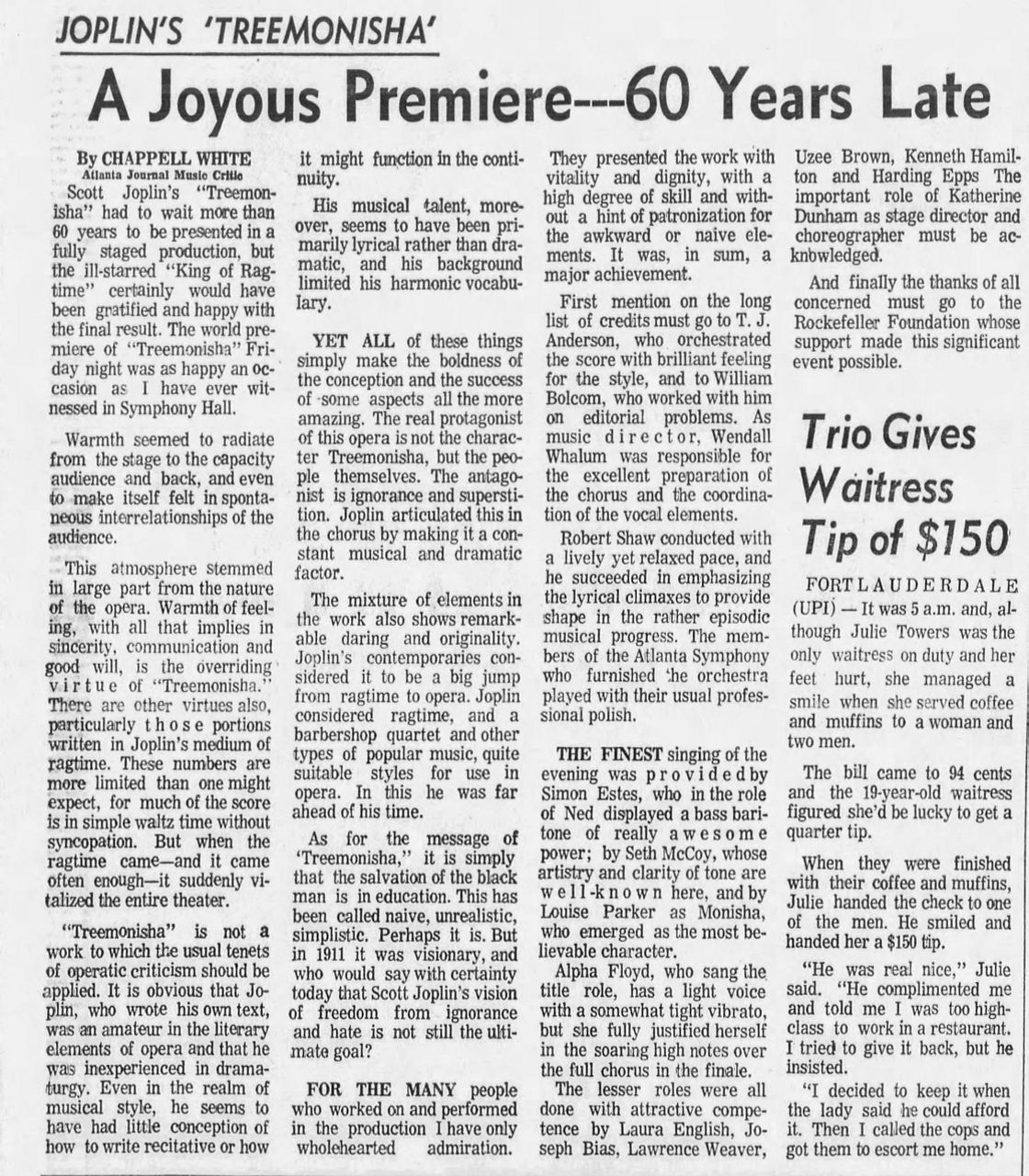 (The Atlanta Constitution, Sunday, Jan 30, 1972)