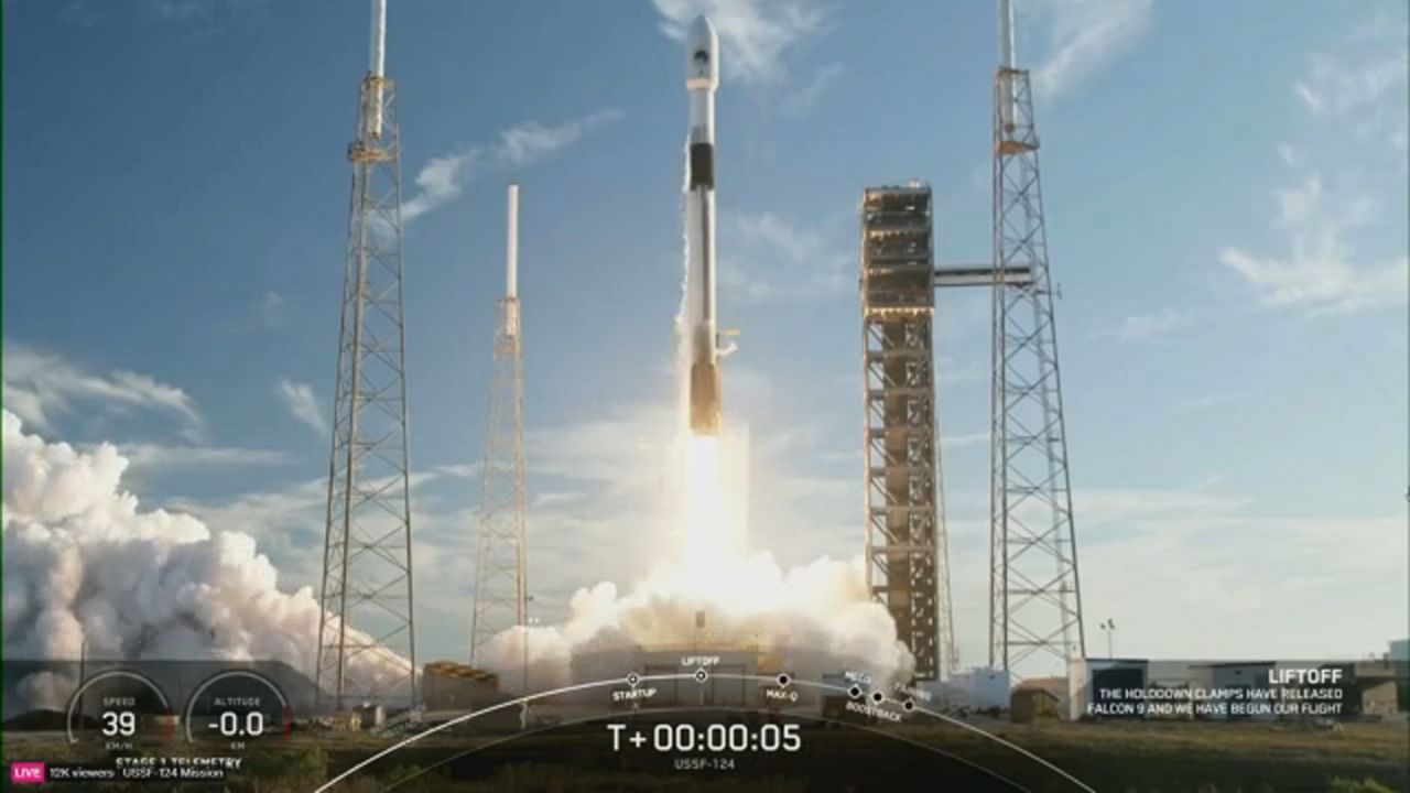 Liftoff was from Space Launch Complex 40 at Cape Canaveral Space Force Station.