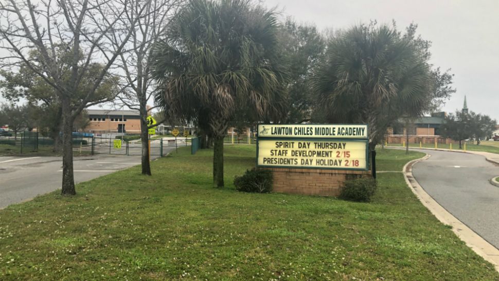 The complaint was filed Friday against the Polk County School Board and Lawton Chiles Middle Academy. (Spectrum News File Photo)