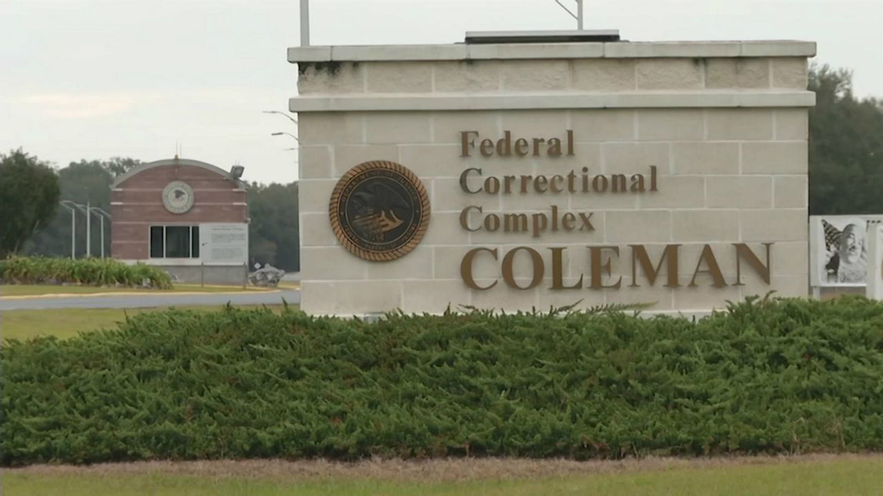 Several female inmates at the minimum-security women's satellite camp at Federal Correctional Complex Coleman have been diagnosed with Legionnaire's disease. (Spectrum News file)