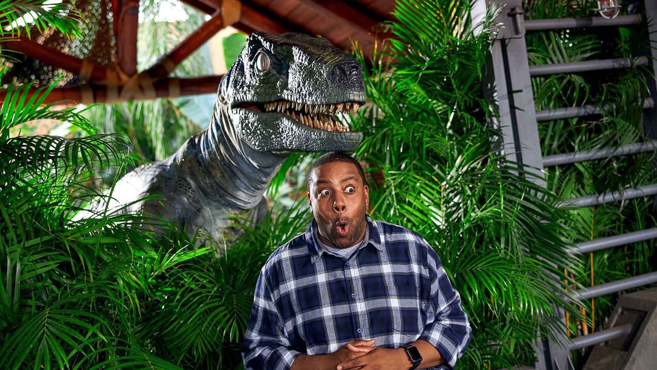 Comedian Kenan Thompson is part of Universal Parks & Resorts' new brand campaign, "Let Yourself Woah." (Courtesy of Universal)
