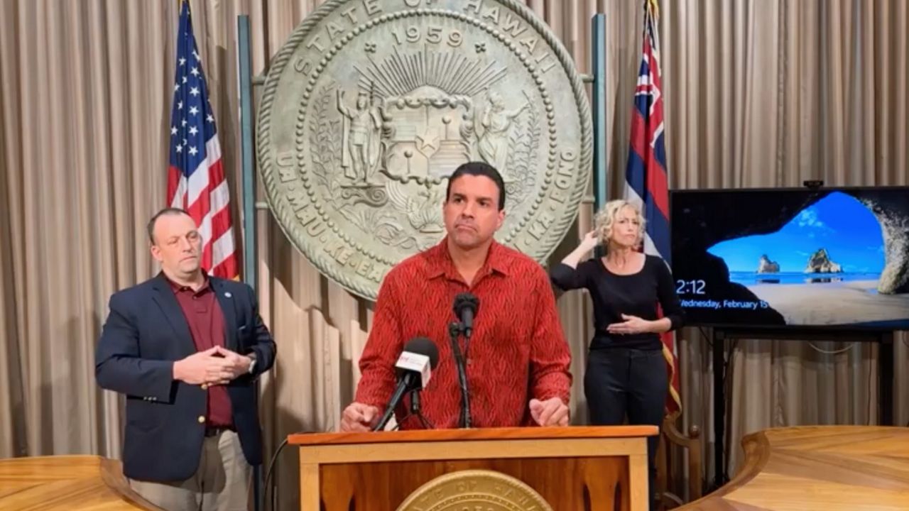 Ikaika Anderson announced he was withdrawing his nomination for Department of Hawaii Home Lands chair on Wednesday. (Gov. Josh Green Facebook video capture)