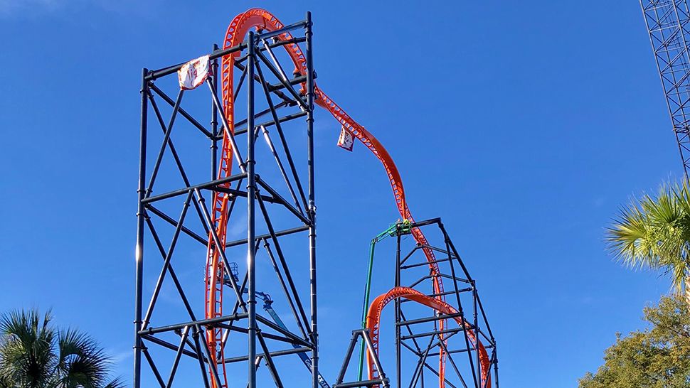 Tigris POV On Ride - Busch Gardens Tampa - Front & Backwards 