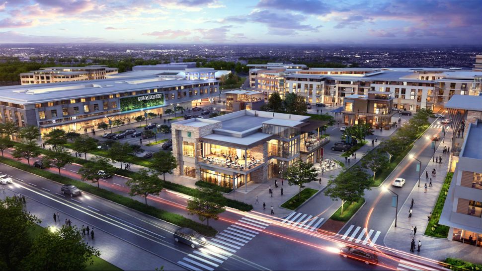 Mock-up of The District set to be built in Round Rock. (Photo Courtesy: Mark IV Capital)