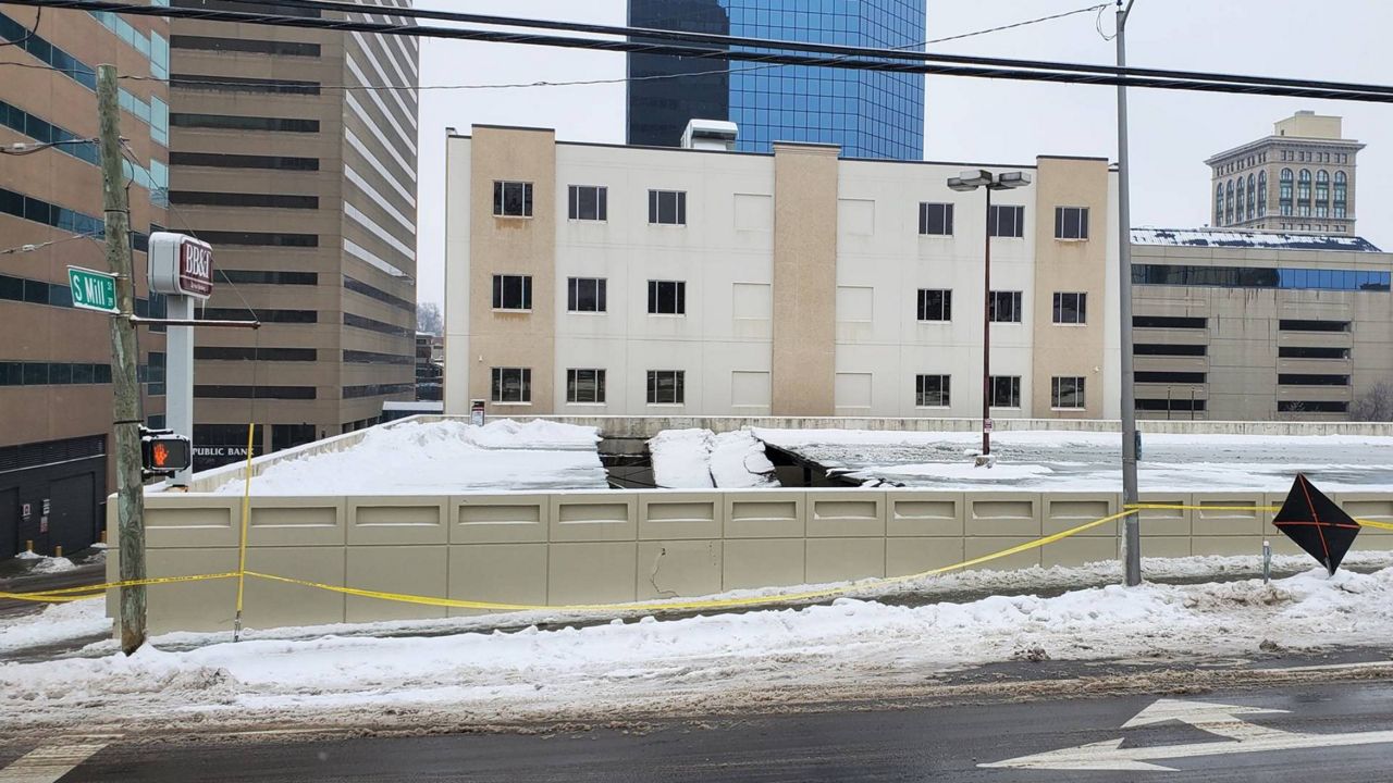 Partial Collapse of Lexington Parking Garage Shuts Down Roads For Hours