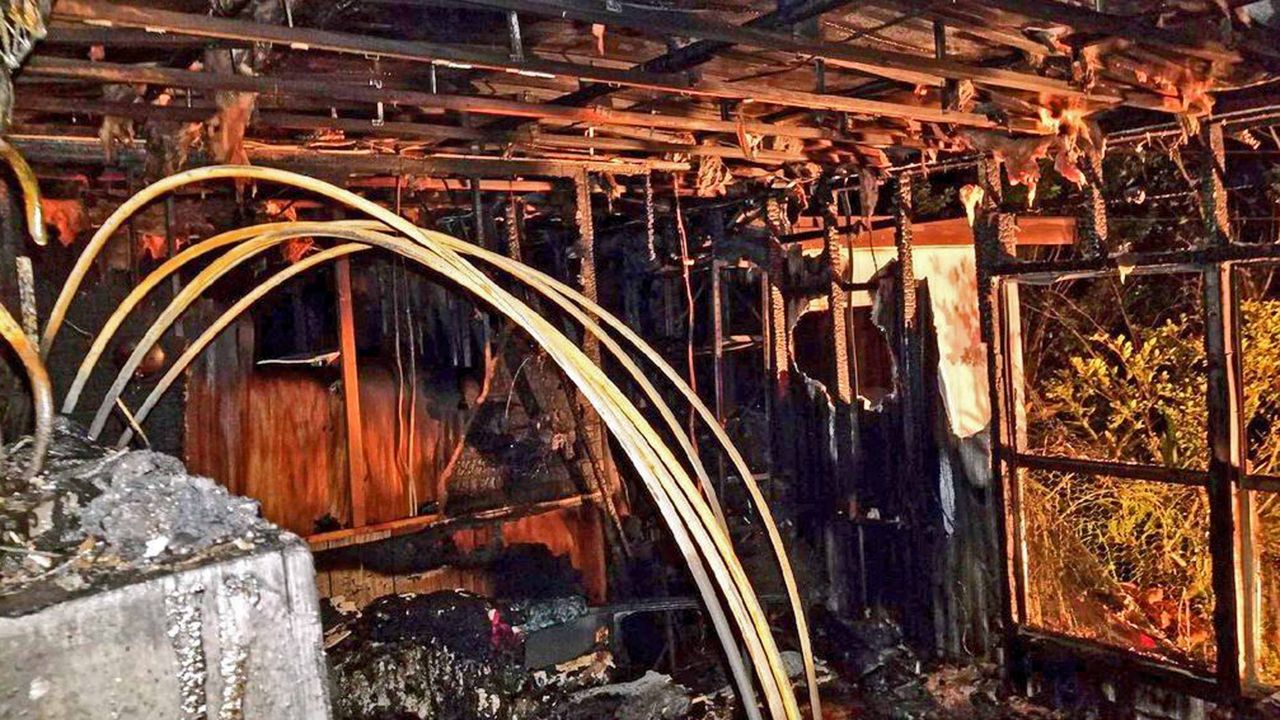 98-Year-Old Woman Displaced After Fire Destroys Mobile Home