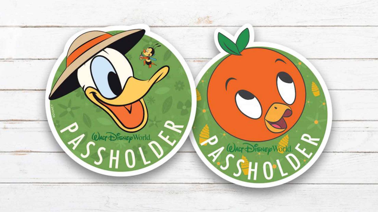 Donald Duck and Orange Bird magnets will be given out to Disney World passholders during the Epcot International Flower & Garden Festival. (Courtesy of Disney Parks)