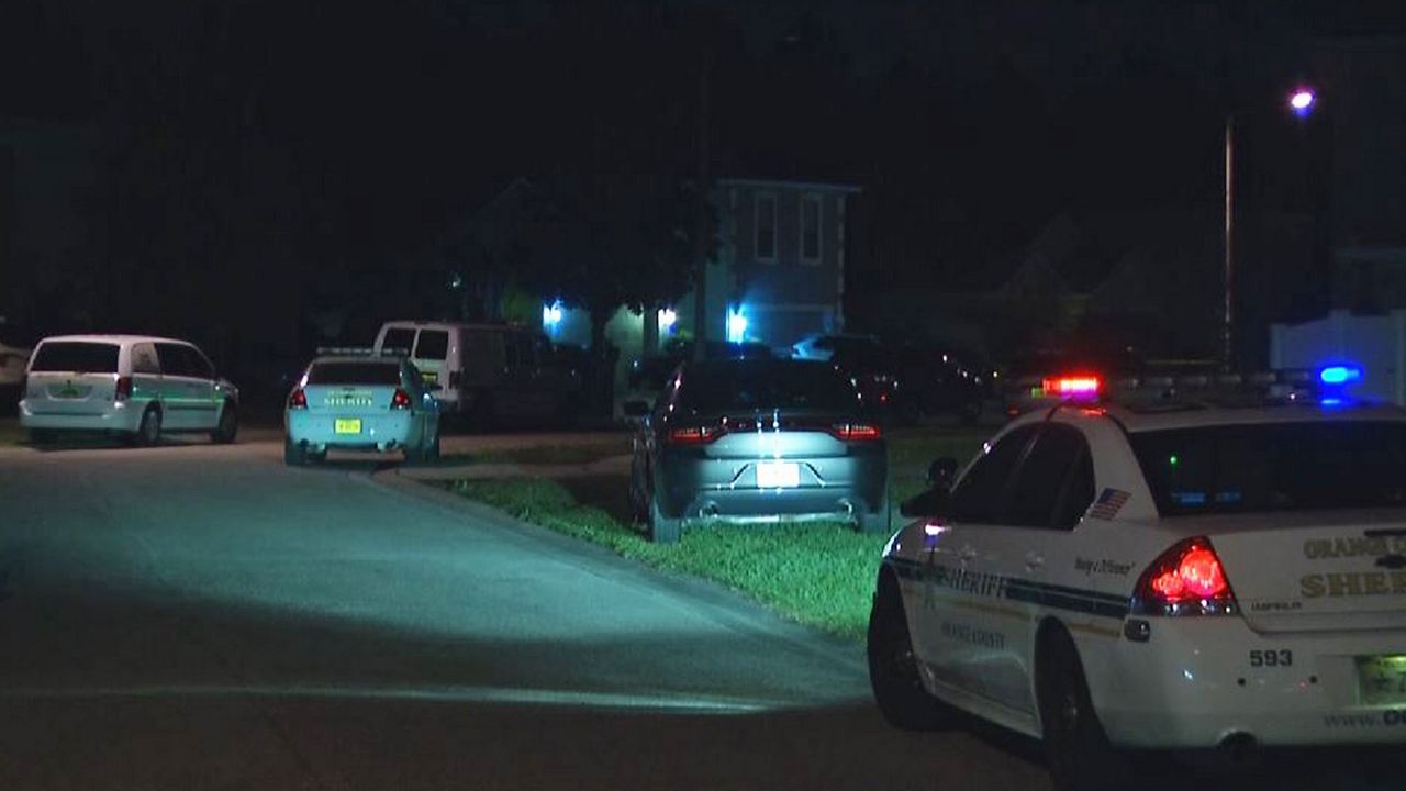 A death investigation is underway in East Orange County after a family of four was found dead inside a home Thursday night in a suspected murder-suicide. (Ken Ashlin/Spectrum News 13)