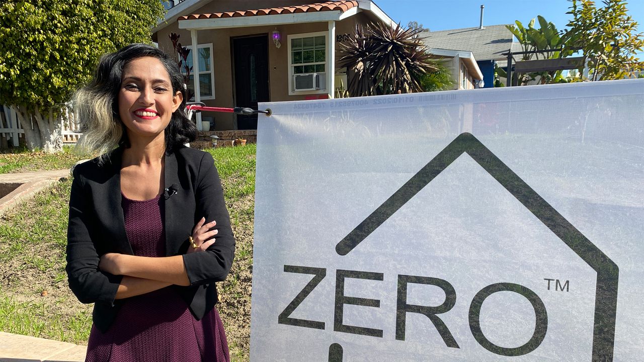 Woman creates a clean energy zeroemissions home