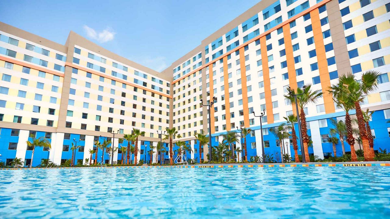 Universal's Endless Summer Resort - Dockside Inn and Suites will celebrate its grand opening on March 17. It's the second hotel in Universal Orlando's value category. (Courtesy of Universal Parks & Resorts)