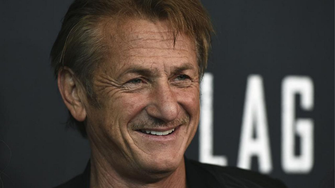 Sean Penn arrives at the Los Angeles premiere of "Flag Day" in Los Angeles on Aug. 11, 2021. (Photo by Jordan Strauss/Invision/AP, File)