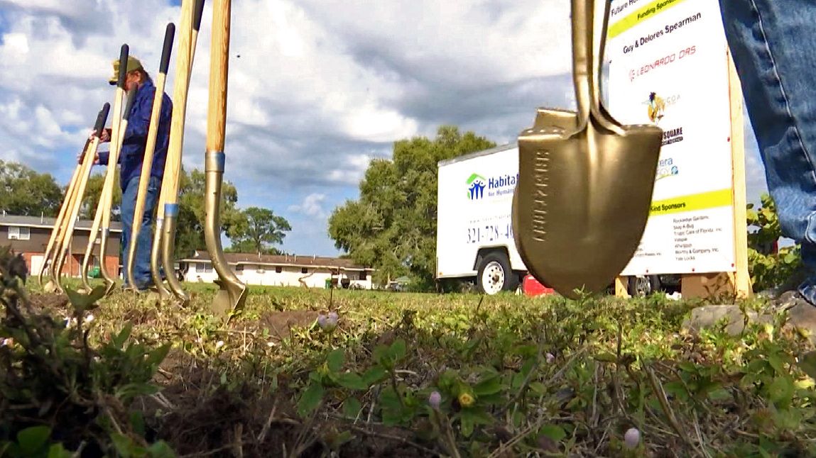 Habitat for Humanity is building the first female-only veteran village in Cocoa. (Krystel Knowles/Spectrum News 13)