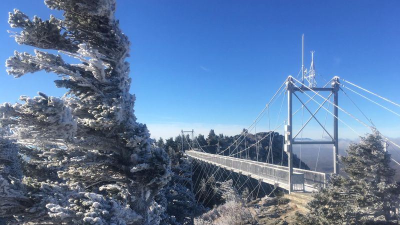 Grandfather Mountain Breaks Wind Speed Record