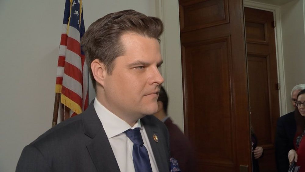 Rep. Matt Gaetz represents US House District 1 in Florida, which includes the western Panhandle. (Samantha-Jo Roth/ Spectrum News)