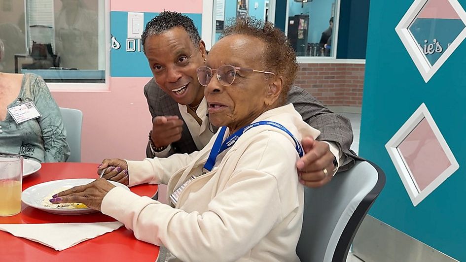 Dementia patients getting restaurant service through Support Local campaign