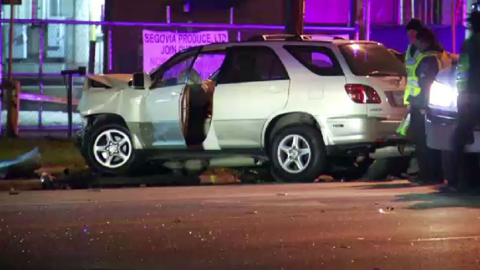 Man killed in car crash on East 7th Street and Springdale Road. (Spectrum News)