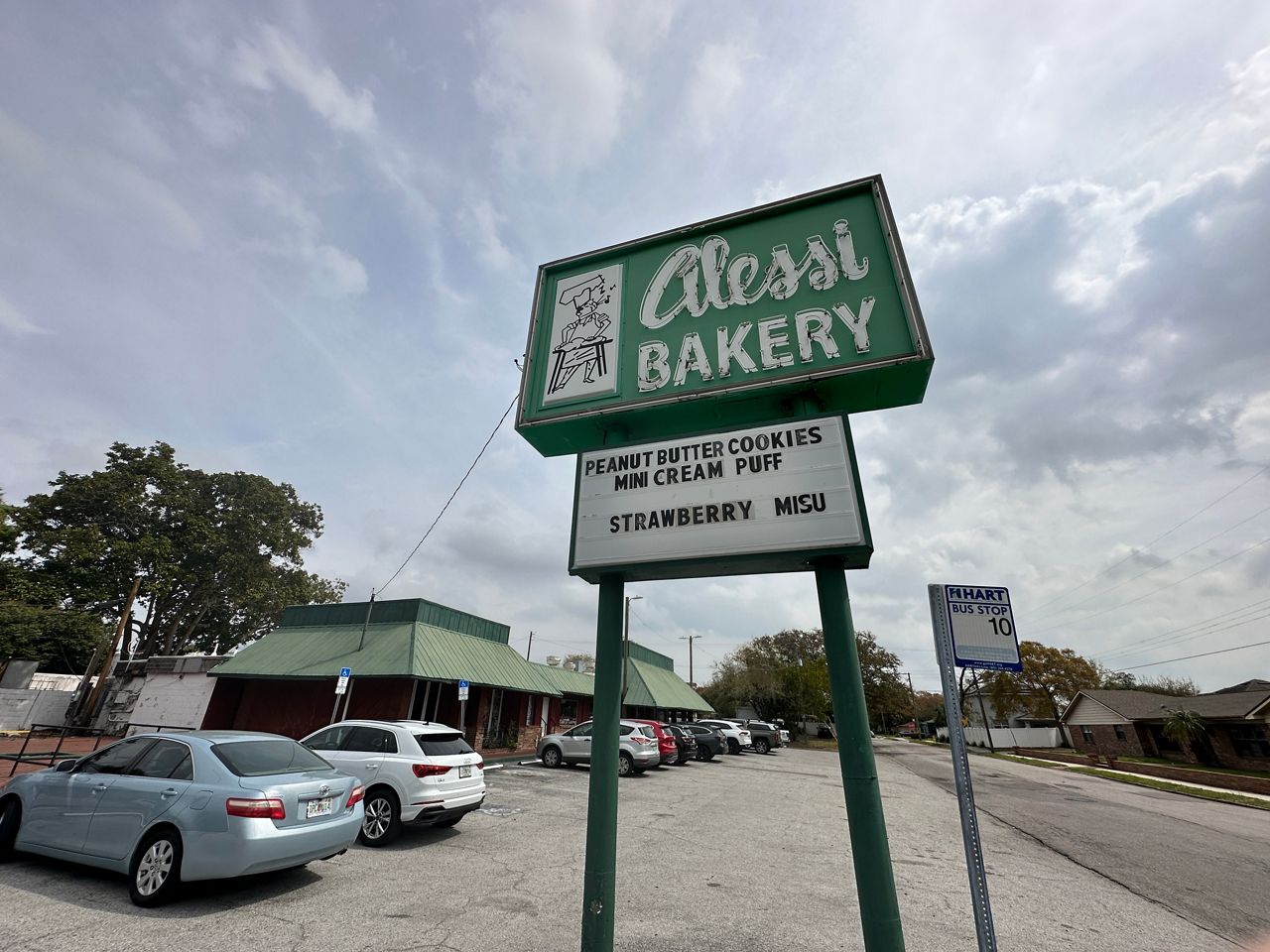 Alessi Bakery has been in the same spot on W. Cypress Street for more than 50 years. In that time, they've become a favorite for their Cuban sandwiches and pastries. (Spectrum Bay News 9/Brian Rea)