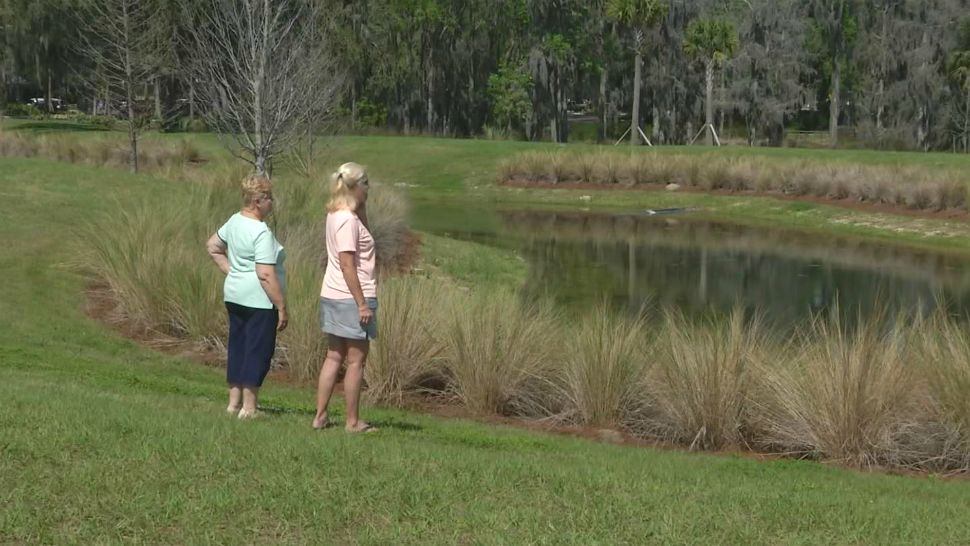 Landscaping in The Villages includes small ponds, nature areas, and boardwalks, which can be breeding grounds for mosquitoes. Sumter County officials are educating residents on safe practices after a man in his 70s contracted the West Nile virus and died. (Dave DeJohn/Spectrum News 13)