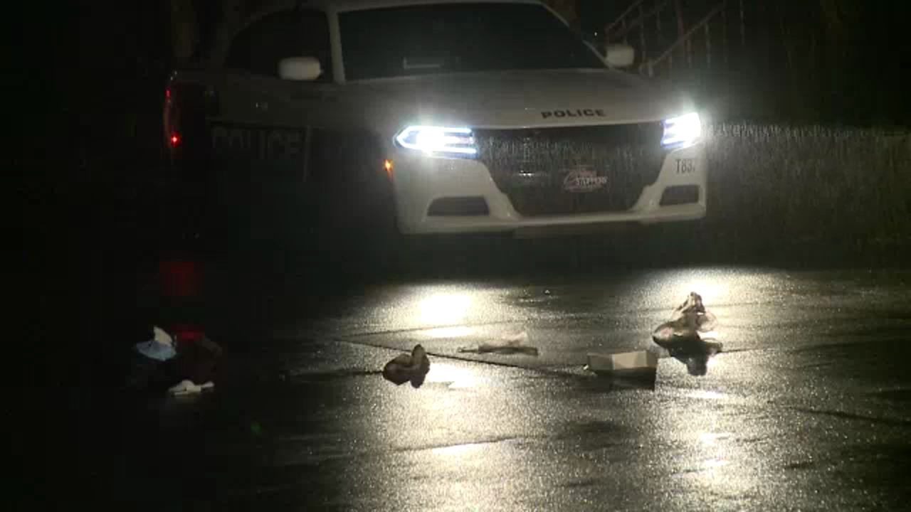 Hit-and-run scene