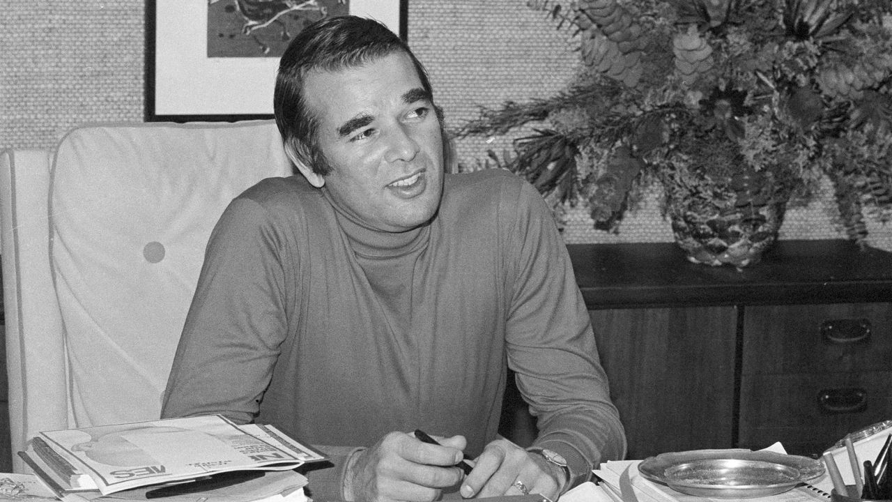 Alan Ladd Jr. has landed the production chief's job at 20th Century-Fox. Ladd, who is 37 and pictured in Los Angeles, Feb. 10, 1975, with his shy informal manner seems miscast in the post once held by Daryl Zanuck. (AP Photo/David F. Smith)