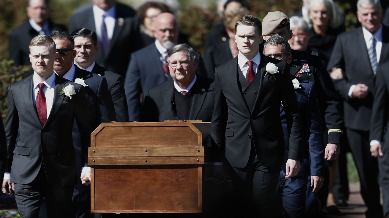 Rev. Billy Graham's casket