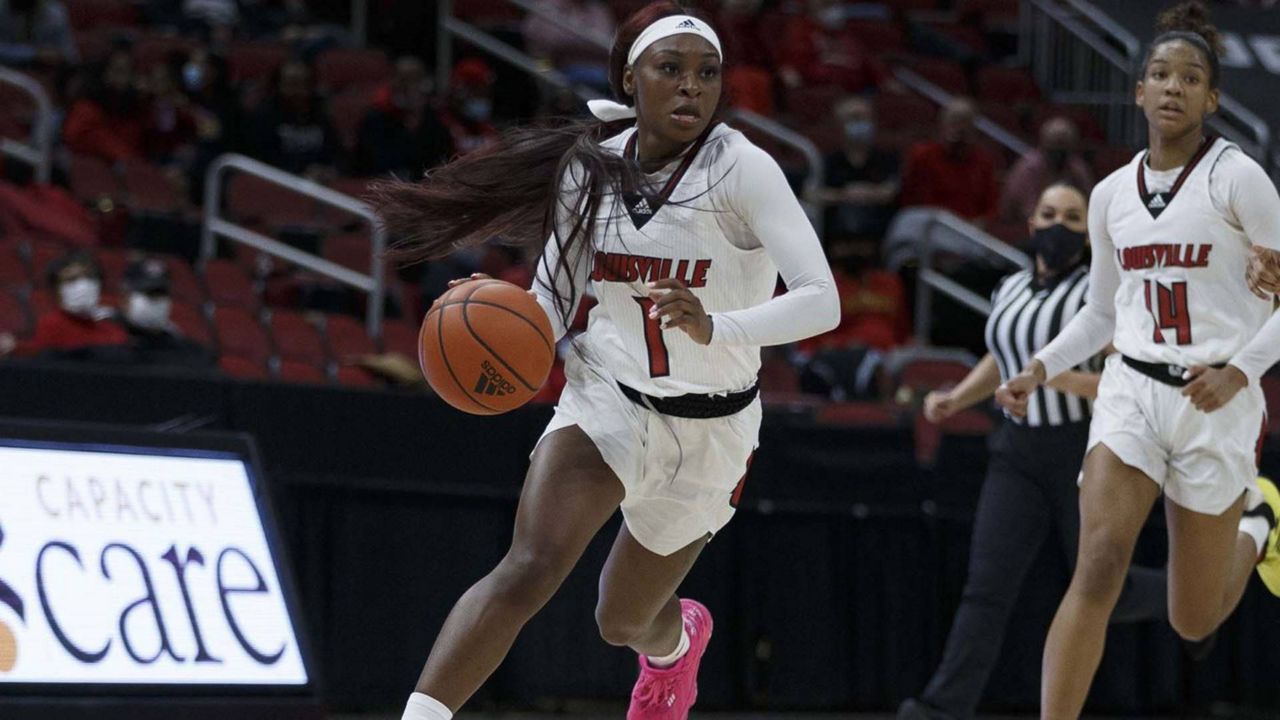 UofL Women's Basketball Dana Evans