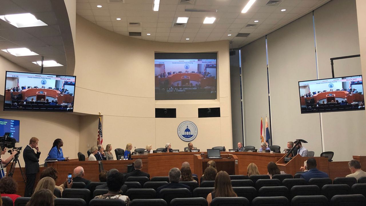 A public hearing was held Wednesday to debate a proposal by Hillsborough County commissioners to renew the long-time half-cent sales tax for another 15 years. (FILE IMAGE)