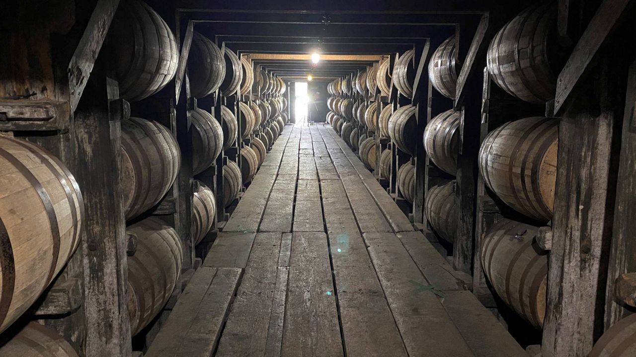 Bourbon barrels