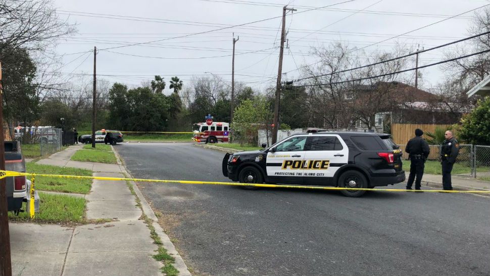 Police are on the scene of an officer-involved shooting on the city's East Side. (Alese Underwood/Spectrum News)